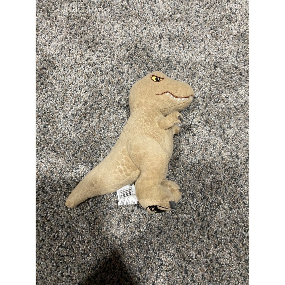 Jurassic World T-Rex Plush Stuffed Animal Tan Dinosaur 3383KM01 Toy